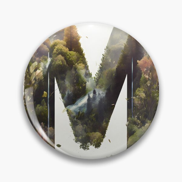 Item preview, Letter M Double Exposure designed and sold by dotperinchart.