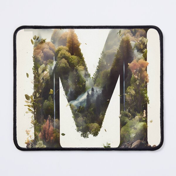 Item preview, Letter M Double Exposure designed and sold by dotperinchart.