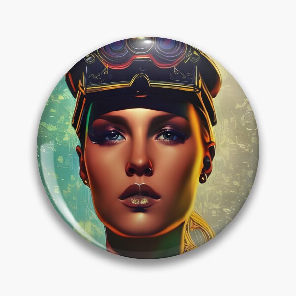 Item preview, Portrait of a Steampunk Officer designed and sold by ZarliaShop.