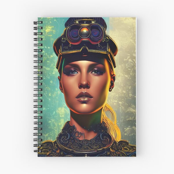 Item preview, Portrait of a Steampunk Officer designed and sold by ZarliaShop.