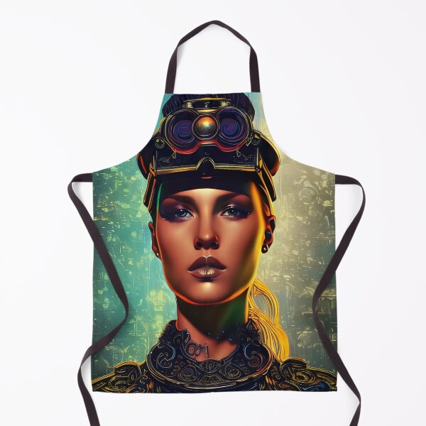 Item preview, Portrait of a Steampunk Officer designed and sold by ZarliaShop.