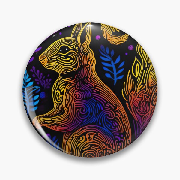 Item preview, Blacklight Squirrel and Acorns designed and sold by Matt's Artificial Nature.