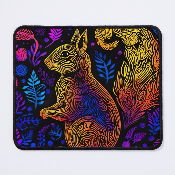 Item preview, Blacklight Squirrel and Acorns designed and sold by Matt's Artificial Nature.