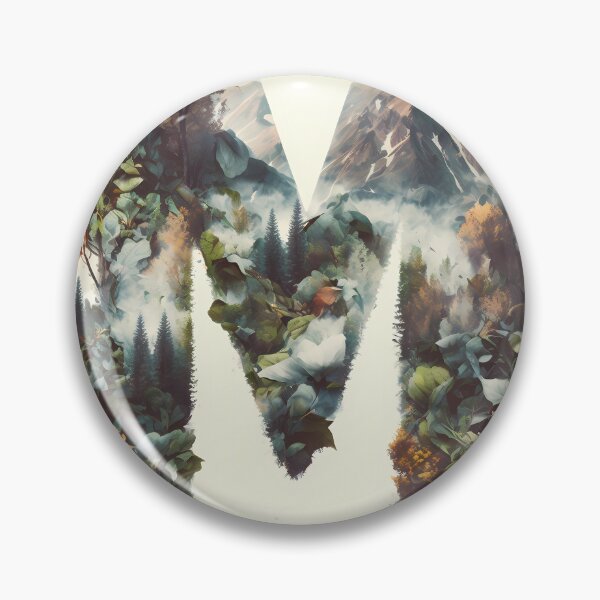 Item preview, Letter M Double Exposure designed and sold by dotperinchart.