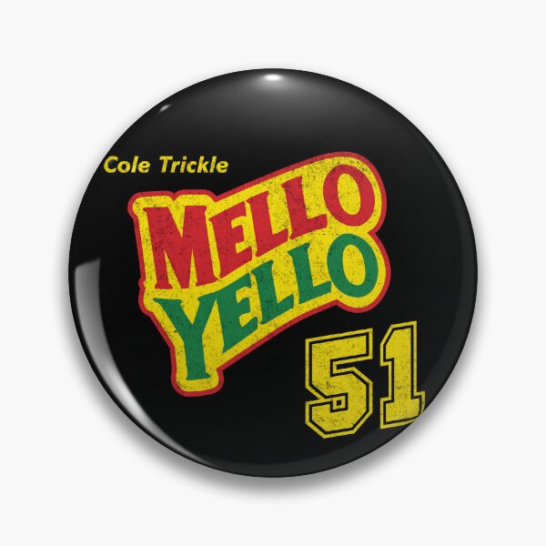 Item preview, Mello Yello - Cole Trickle #51 - vintage logo designed and sold by Primotees.