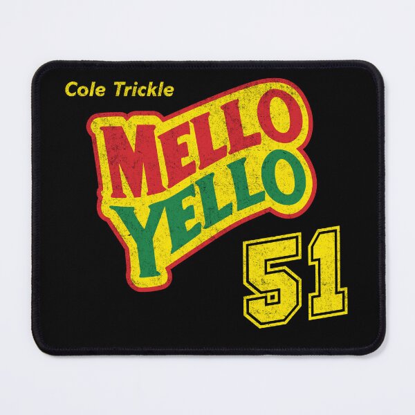 Item preview, Mello Yello - Cole Trickle #51 - vintage logo designed and sold by Primotees.
