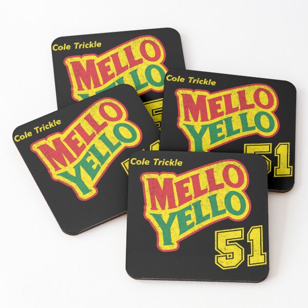Item preview, Mello Yello - Cole Trickle #51 - vintage logo designed and sold by Primotees.