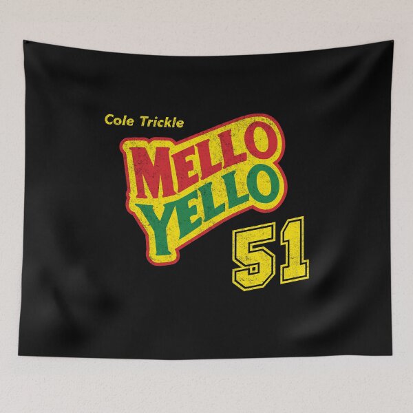 Item preview, Mello Yello - Cole Trickle #51 - vintage logo designed and sold by Primotees.