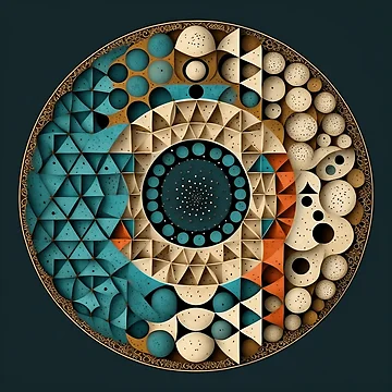 Artwork thumbnail, Equation Pattern by Graphoteka
