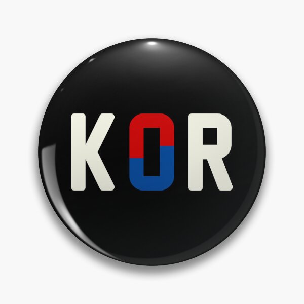 Item preview, KOR (South Korea) White / Red / Cobalt Blue designed and sold by PEK1787.