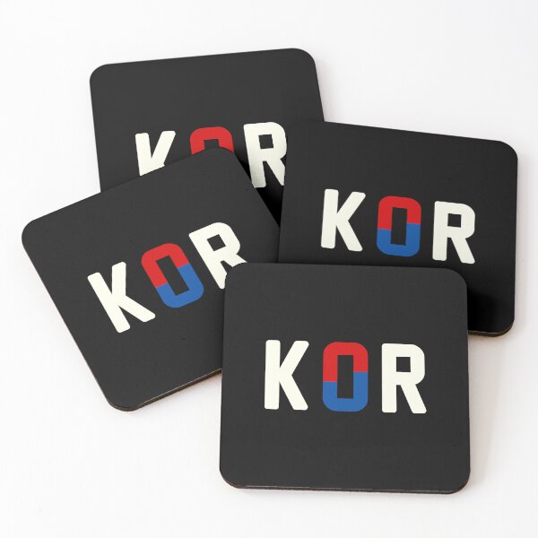 Item preview, KOR (South Korea) White / Red / Cobalt Blue designed and sold by PEK1787.
