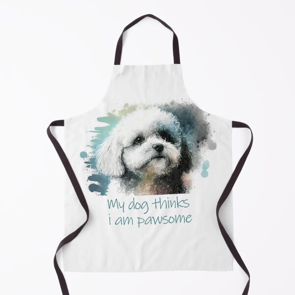 Item preview, Funny Bichon dog quote text pawsome designed and sold by ManuelAndreas.