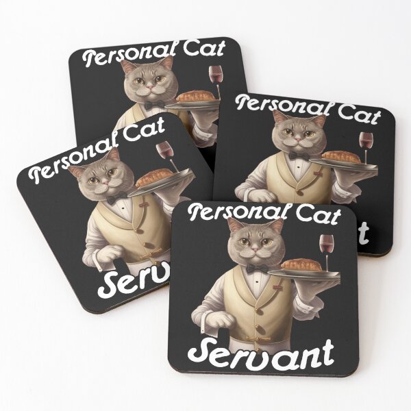 Item preview, Personal Cat Servant designed and sold by PlayfulPrint.