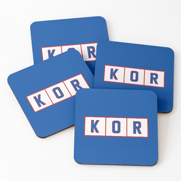 Item preview, KOR (South Korea) Trigram Tiles Cobalt Blue / Red / White designed and sold by PEK1787.