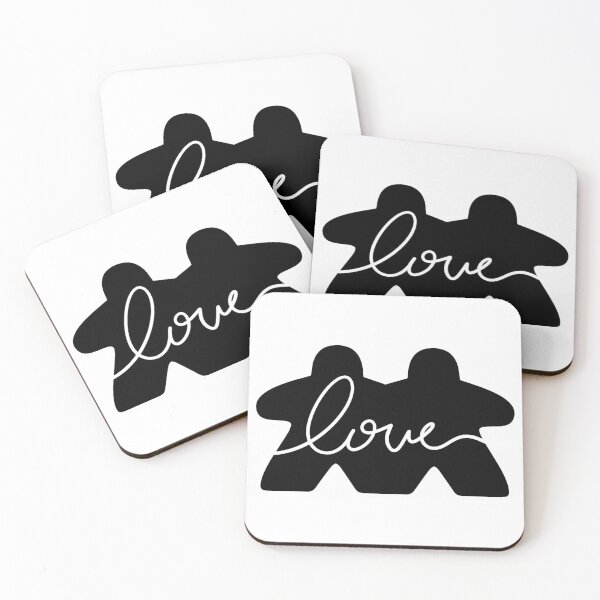 Item preview, Love Board Game Couple Meeples designed and sold by BeamGeeks.