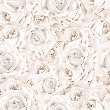 Artwork thumbnail, Cream Roses by implexity