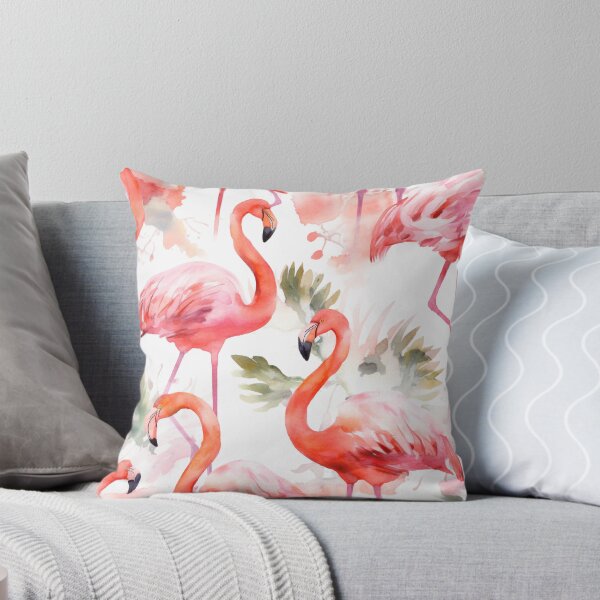 Item preview, Watercolor Flamingos designed and sold by laura merí.