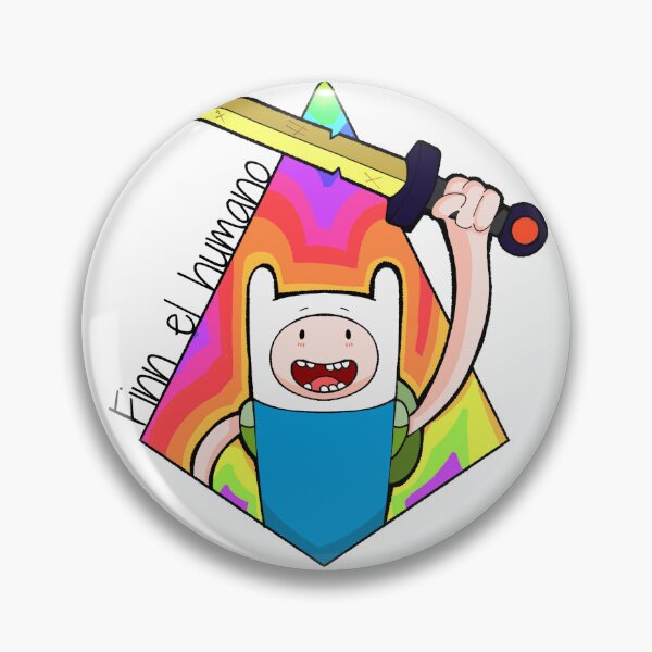 Item preview, Colorful Finn Sticker (Adventure Time) designed and sold by SilriverART.
