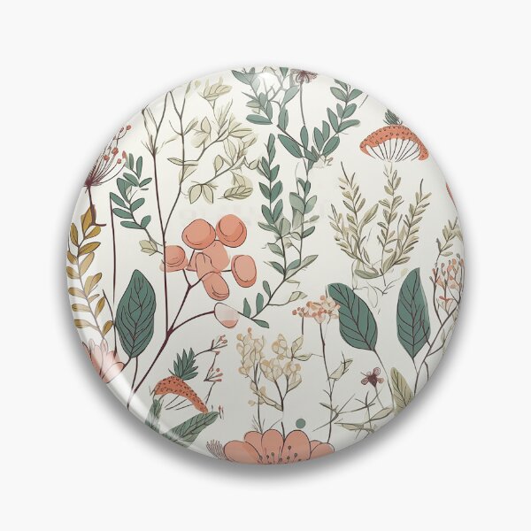 Item preview, Vintage flower pattern  designed and sold by PolarInk.