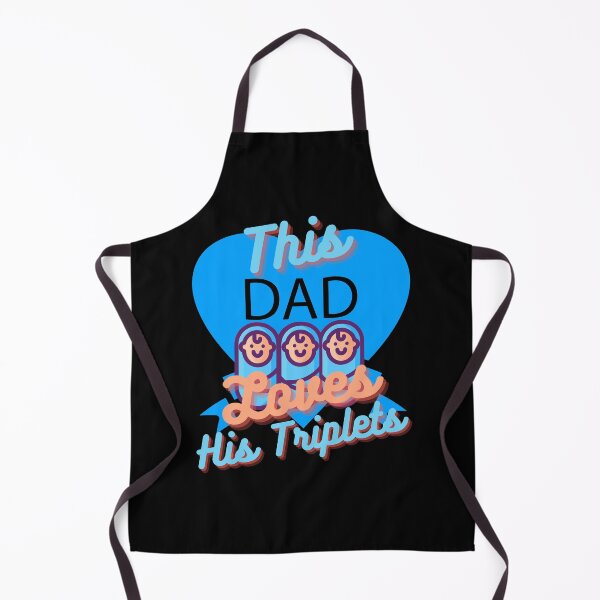 Item preview, This Dad Loves His Triplets Three Sons designed and sold by michallaga.