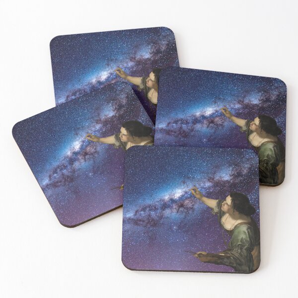 Item preview, Artemesia Gentileschi paints the galaxy designed and sold by CacheDesign.