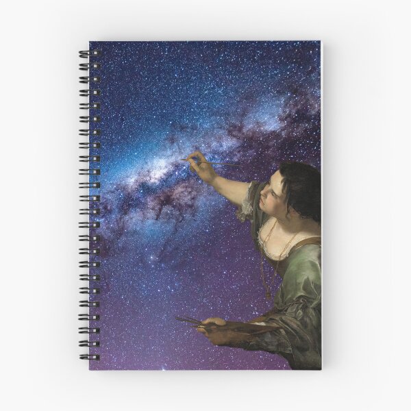 Item preview, Artemesia Gentileschi paints the galaxy designed and sold by CacheDesign.