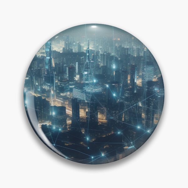 Item preview, AI Cities: The Future of Urban Life designed and sold by PrintCove.