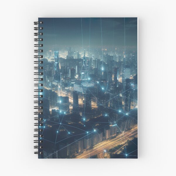 Item preview, AI Cities: The Future of Urban Life designed and sold by PrintCove.