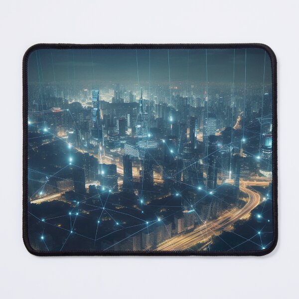 Item preview, AI Cities: The Future of Urban Life designed and sold by PrintCove.
