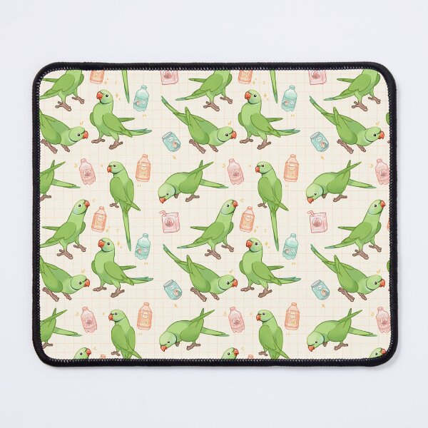 Item preview, Indian ringneck parrots designed and sold by beeper-art.