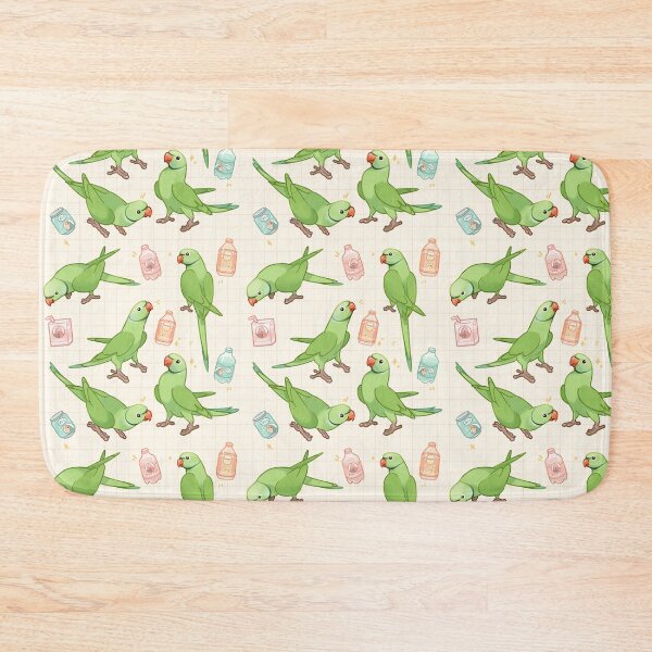 Item preview, Indian ringneck parrots designed and sold by beeper-art.