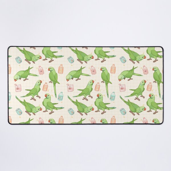 Item preview, Indian ringneck parrots designed and sold by beeper-art.