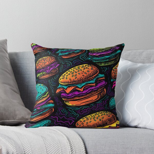 Item preview, Blacklight Cheeseburgers designed and sold by Matt's Artificial Nature.