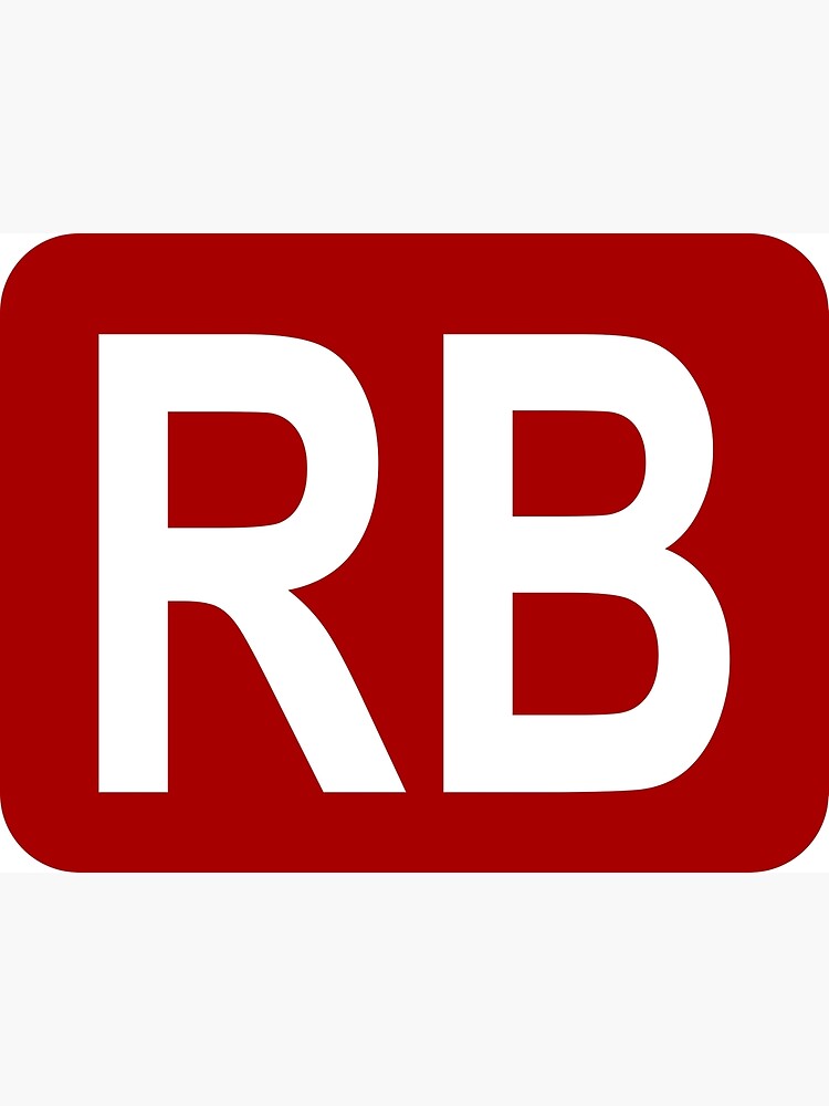 RB Initials | Art Print