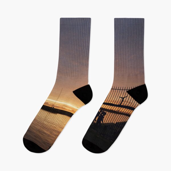 Item preview, October sunrise on the River Blyth designed and sold by Violaman.