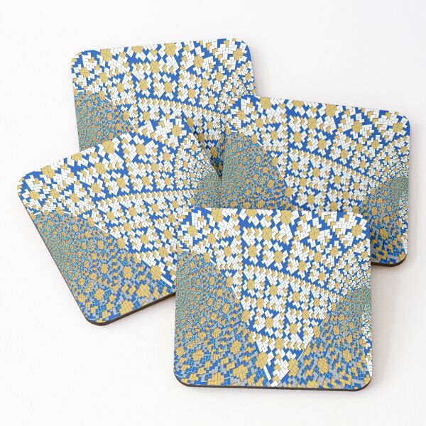 Item preview, Swirled Chair Tiles designed and sold by Mary Holstege.