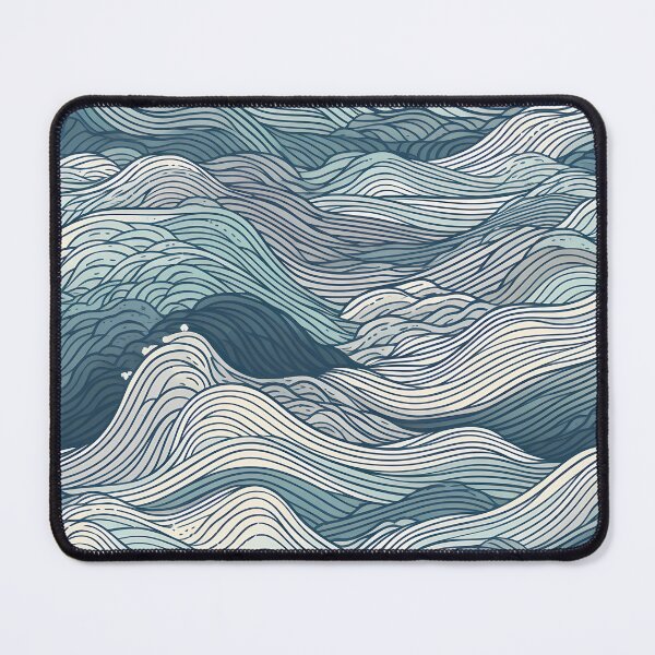 Item preview, Waves Pattern designed and sold by InkVibe.