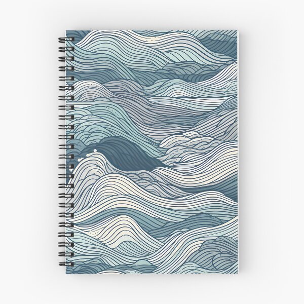 Item preview, Waves Pattern designed and sold by InkVibe.