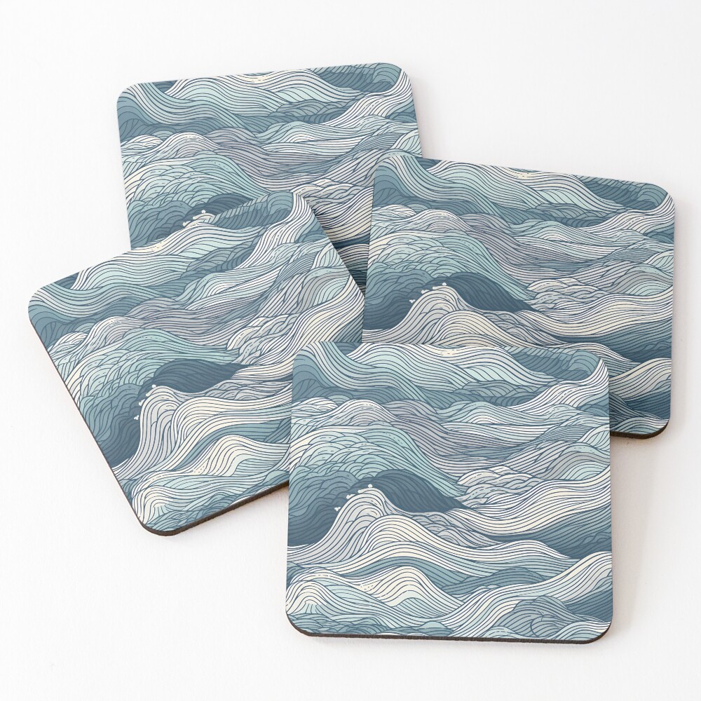 Item preview, Coasters (Set of 4) designed and sold by InkVibe.