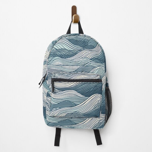 Item preview, Waves Pattern designed and sold by InkVibe.