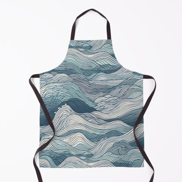 Item preview, Waves Pattern designed and sold by InkVibe.