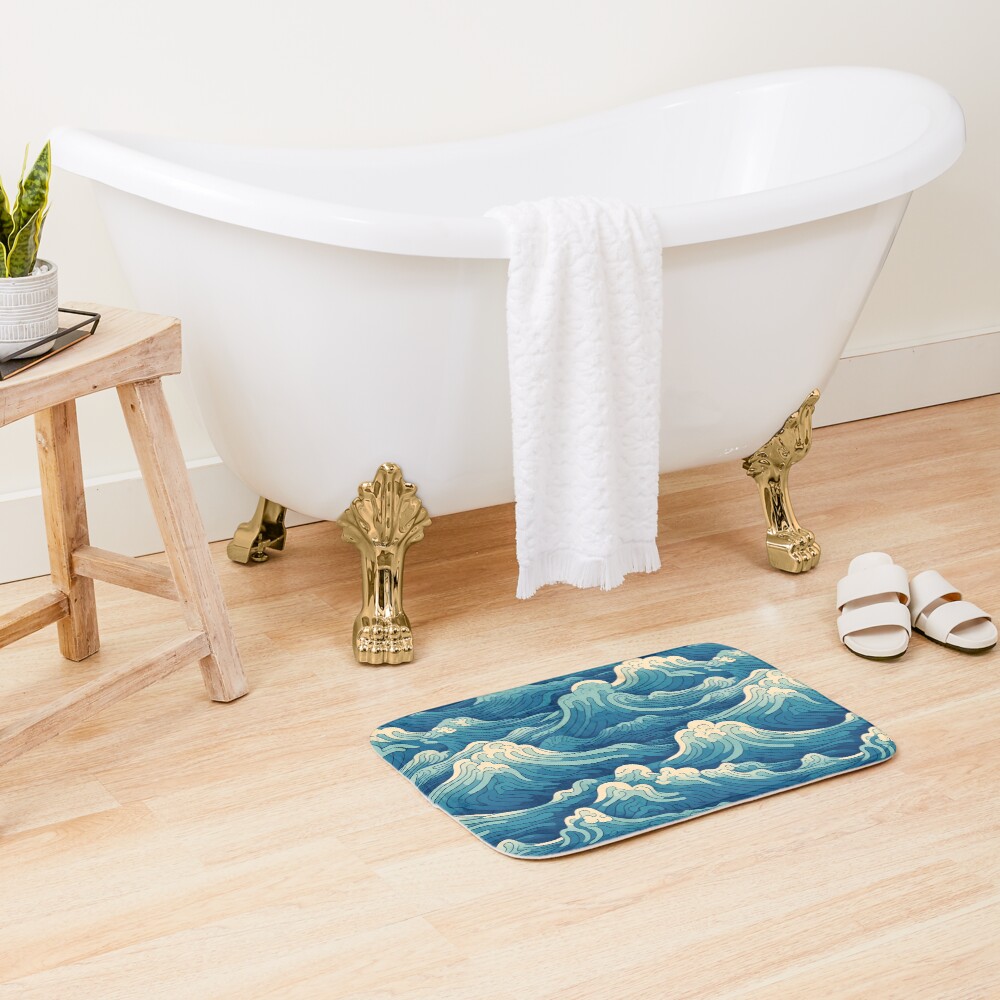 Item preview, Bath Mat designed and sold by InkVibe.