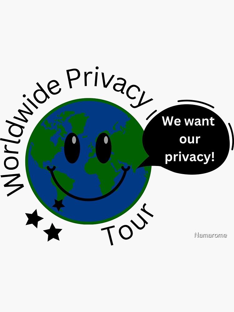 SOUTH PARK, World Privacy Tour Sticker for Sale by smartywomenn