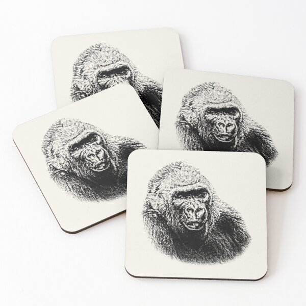 Item preview, Gorilla portrait designed and sold by Guardi71.