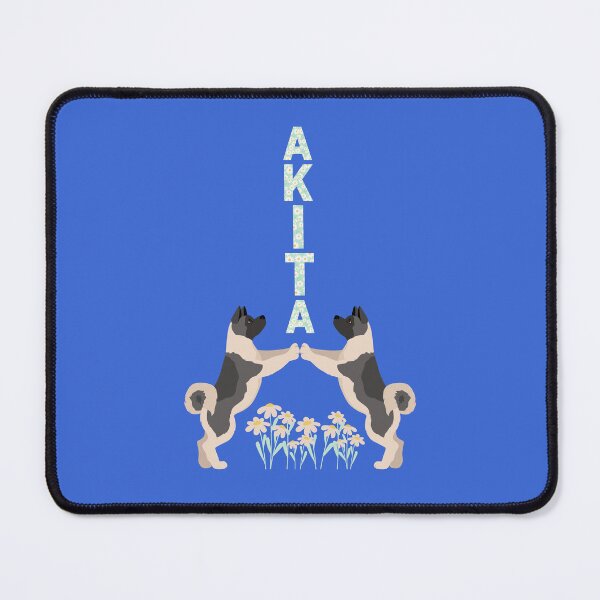 Item preview, Spring American Akita Dog with Flowers designed and sold by SeasonalDogs.