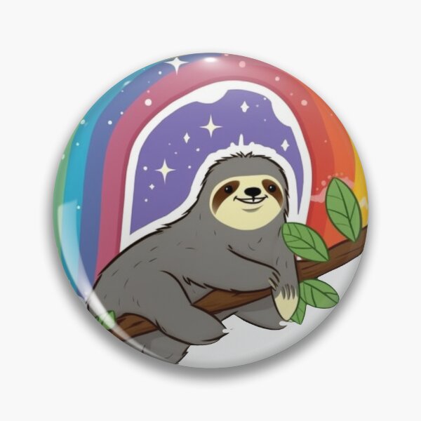 Item preview, Happy Sloth With Rainbow  designed and sold by BestsellerCom.