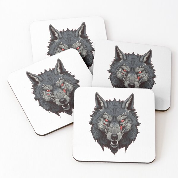 Item preview, Wild and Untamed: Express your wild side with our unique Blood Wolf theme designed and sold by LoveHateArt.
