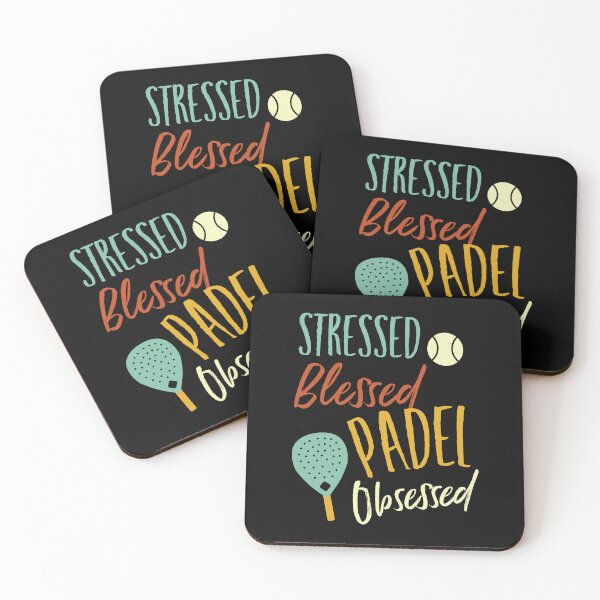 Item preview, Stressed Blessed Padel Obsessed designed and sold by whyitsme.