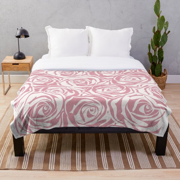 Item preview, Floral pattern with pink roses designed and sold by Naddya.