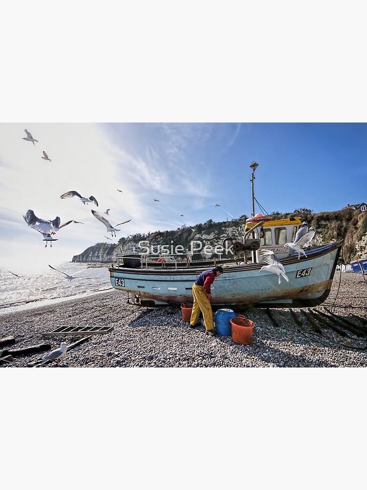 Preparing The Catch - Beer, Devon by Siska